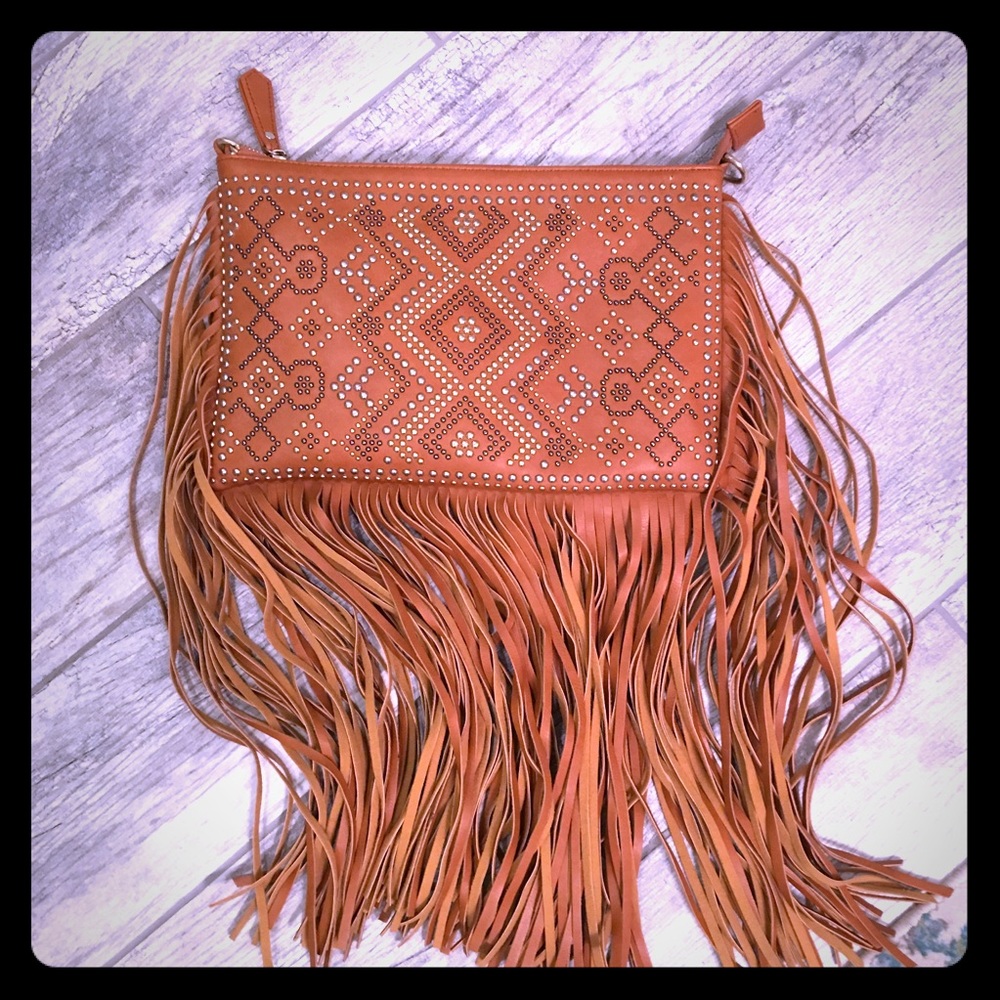 Boho Fringe Crossbody Purse
